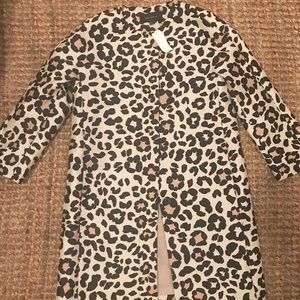 Ann Taylor Leopard Jacket